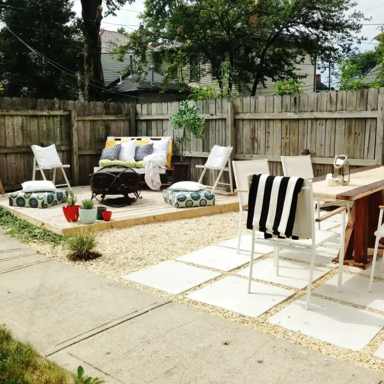 Backyard Makeover in Gladwyne, PA with Modern Design Elements